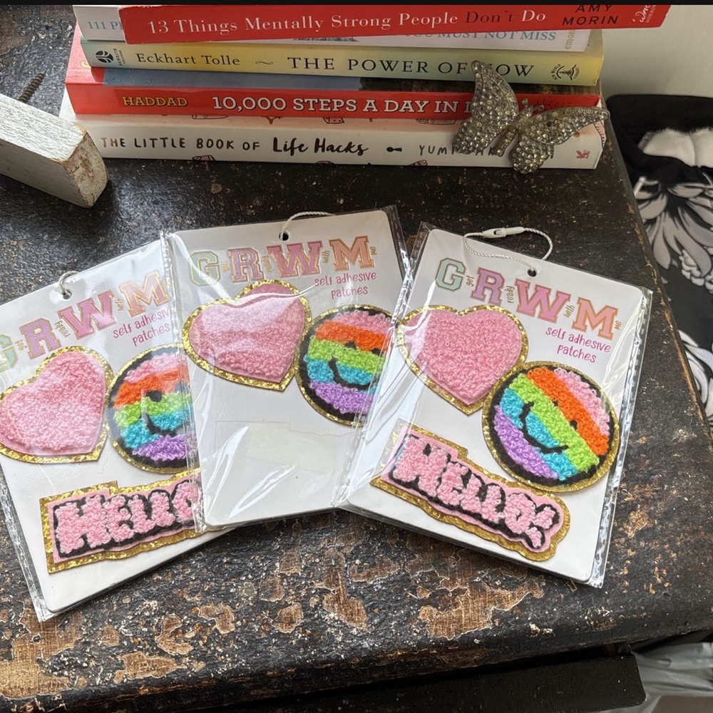 Valentine’s Day patches - pack of 3